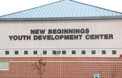 Exterior grounds of New Beginnings Youth Development Center